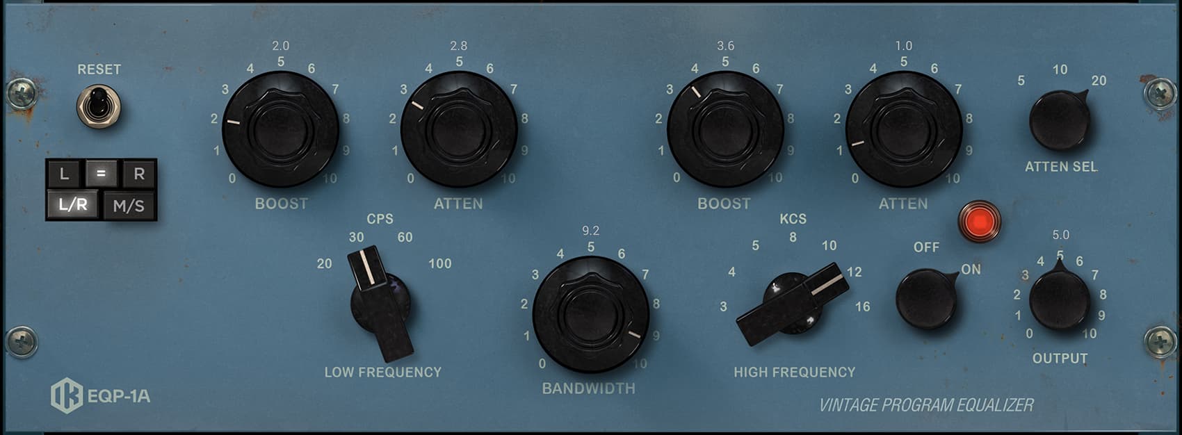 EQP-1A Vintage Tube Program Equalizer
